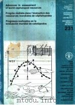 FAO FISHERIES TECHNICAL PAPER  231  Advances in assessment of world cephalopod resources（1983 PDF版）