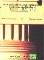 The Legal Ethical and International Environment of Business(Second Edition) PDF电子版封面 0314009051