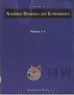 Studies in Nonlinear Dynamics and Econometrics (Volumes1-3) PDF电子版封面 0023959002