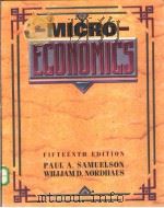 MICRO ECONOMICS(FIFTEENTH EDITION) PDF电子版封面 0070549931