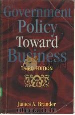 Government Policy Toward Business(THIRD EDITION)（ PDF版）