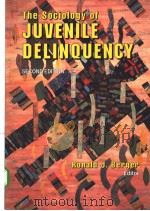 The Sociology of JUVENILE DELINQUENGY（ PDF版）