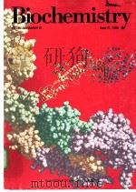 Biochemistry(VOLUME 34·NUMBER 25) PDF电子版封面
