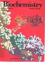 Biochemistry(VOLUME 34·NUMBER 38)（ PDF版）