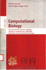 Computational Biology PDF电子版封面 3540422420