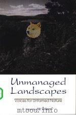 Unmanaged Landscapes（ PDF版）