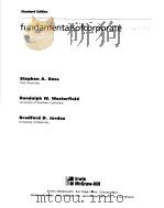 Fundamentals of corporate finance(Fourth Edition) PDF电子版封面 0075612747