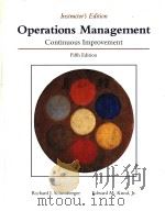 Operations Management Continuos Improvement(Fifth Edition)     PDF电子版封面  0256137803   