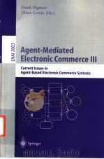 Agent-Mediated Electronic Commerce 111 PDF电子版封面 3540417494