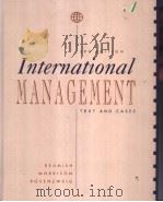 International Management(3th Edition) PDF电子版封面 0256193495
