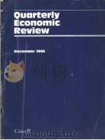 Quarterly Economic Review December 1990 PDF电子版封面
