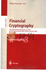 Financial Cryptography PDF电子版封面 3540440798