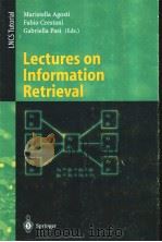 Lectures on Infor mation Retrieval PDF电子版封面