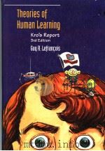 Theories of Human Learning(3rd Edition) PDF电子版封面 0534232027
