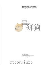 EMPLOYMENT RELATIONS IN A CHANGING WORLD ECONOMY PDF电子版封面 0262121913