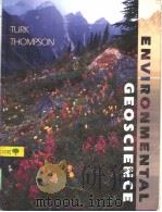ENVIRONMENTAL GEOSCIENCE PDF电子版封面 0030988667