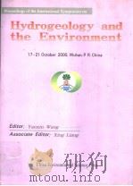HYDROGEOLOGY AND THE ENVIRONMENT PDF电子版封面 780163019X