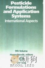 Pesticide Formulations and Appilcation Systems PDF电子版封面 0803114508