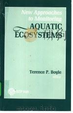 New Approaches to Monitoring AQUATIC ECOSYSTEMS PDF电子版封面 0803109393