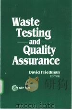 Waste Testing and Quality Assurance PDF电子版封面 0803111754