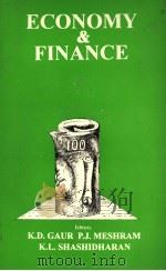 Economy and Finance Vol.3 INDUSTRY FINANCE AND DEVELOPMENT 1993年第1版 PDF电子版封面 K.D.Gaur P.J.Meshram and K.L.