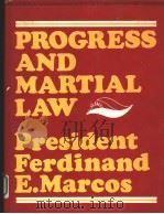 PROGRESS AND MARTIAL LAW 1981 PDF电子版封面