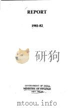 REPORT 1981-82 1982 PDF电子版封面