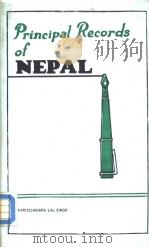 Principal Records of Nepal Second Edition 1985 PDF电子版封面