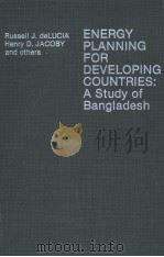 ENERGY PLANNING FOR DEVELOPING A Study of Bangladesh（1982年 PDF版）