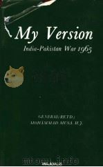 My Version India-Pakistan War1965 1983 PDF电子版封面