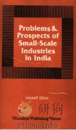 PROBLEMS AND PROSPECTS OF Small-Scale Industries in India（1983 PDF版）
