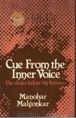 Cue From the Inner Voice The choice before big business PDF电子版封面 0706910303
