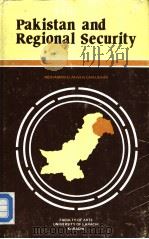 Pakistan and Regional Security PDF电子版封面