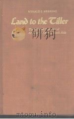 Land to the Tiller The Political Economy of Agrarian Reform in South Asia PDF电子版封面 0300027257 Ronald J.Herring