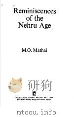 REMINISCENCES OF THE NEHRU AGE（1978 PDF版）