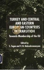 TURKEY AND CENTRAL AND EASTERN EUROPEAN COUNTRIES IN TRANSITION TOWARDS MEMBERSHIP OF THE EU PDF电子版封面 0333922948 S.TOGAN AND V.N.BALASUBRAMANYA