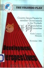 THE COLOMBO PLAN 1986 PDF电子版封面