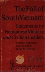 THE FALL OF SOUTH VIETNAM 1980 PDF电子版封面 0844813451