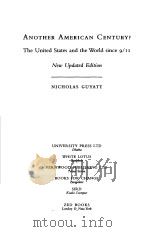ANOTHER AMERICAN CENTURY? THE UNITED STATES AND THE WORLD SINCE 9/Ⅱ PDF电子版封面 184277428X NICHOLAS GUYATT