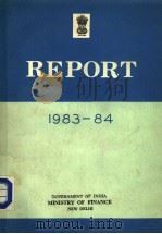 REPORT 1983-84 PDF电子版封面