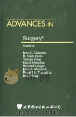 ADVANCES IN SURGERY VOLUME 36 PDF电子版封面 0323015301