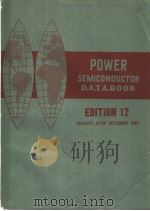 POWER SEMICONDUCTOR D.A.T.A.BOOK EDITION 12 OBSOLETE AFTER SEPTEMBER 1980（ PDF版）