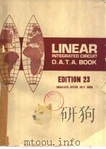 LINEAR INTEGRATED CIRCUIT D.A.T.A.BOOK EDITION 23 OBSOLETE AFTER JULY 1980（ PDF版）