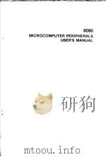 8080MICROCOMPUTER PERIPHERALS USER‘S MANUAL PDF电子版封面