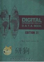 DIGITAL INTEGRATED CIRCUIT D.A.T.A.BOOK EDITION 21 Vol.31 Book37 1986 PDF电子版封面