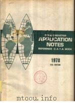 SEMICONDUCTOR APPLICATION NOTE REFERENCE D.A.T.A.BOOK Edition 13 1978 PDF电子版封面