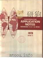 SEMICONDUCTOR APPLICATION NOTE REFERENCE D.A.T.A.BOOK Edition 14 1978 PDF电子版封面