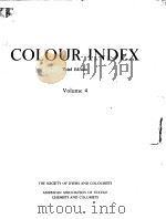 COLOUR INDEX Third Edition Volume 4 PDF电子版封面