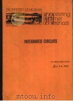 THE UNIVERSITY OF MICHIGAN ENGINEERING SUMMER CONFERENCES ANN ARBOR INTEGRATED CIRCUITS AN INTENSIVE（ PDF版）