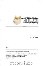 RELATIONAL DATABASE:SELECTED WRITINGS PDF电子版封面 0201141965 C.J.DATE